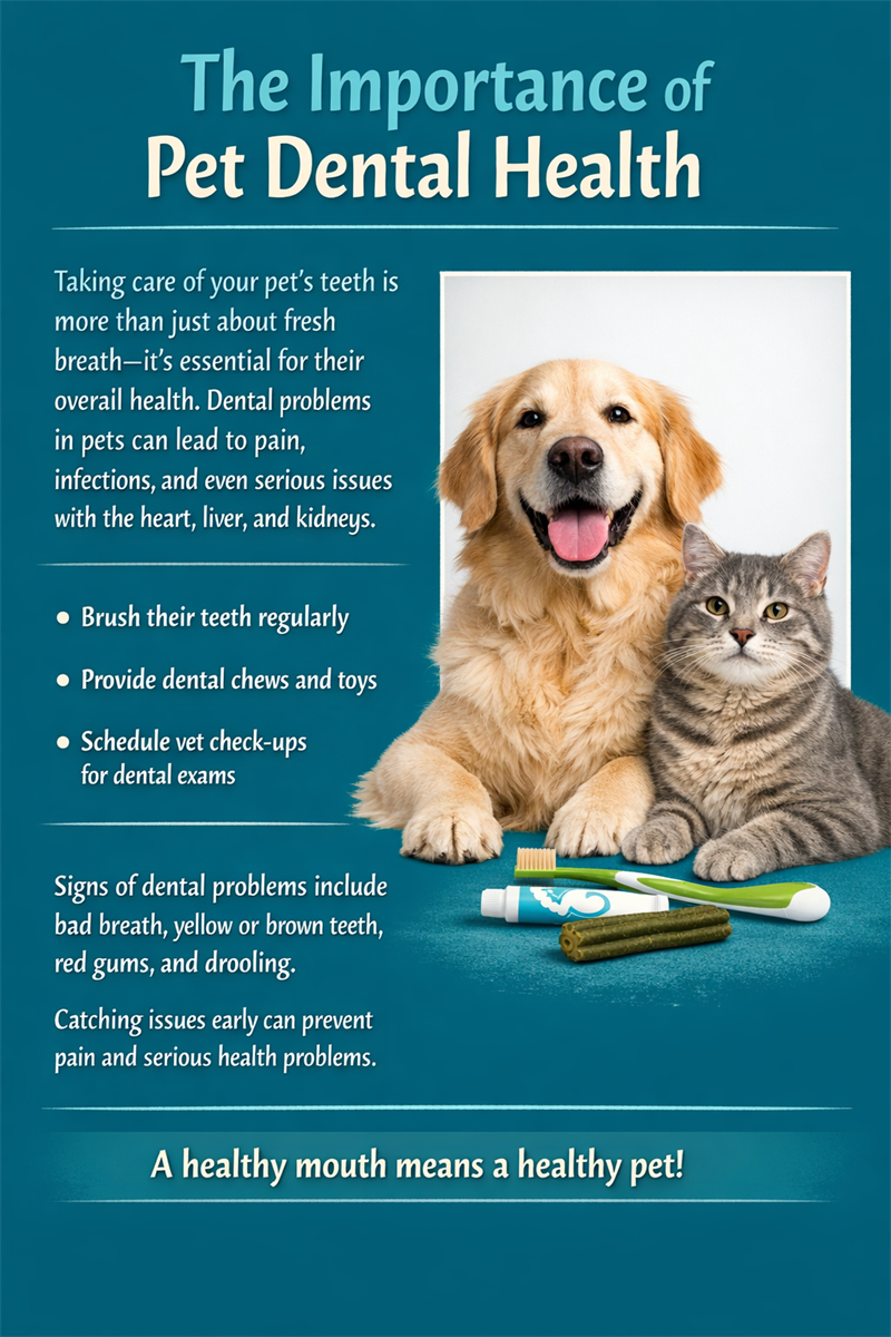 Dog and Car with toothbrush